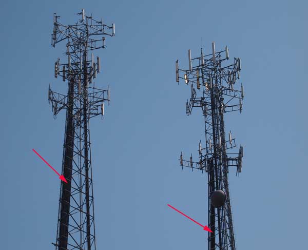 Cell towers
